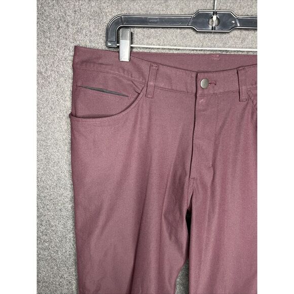 Lululemon ABC Pant Classic *34" Maroon Size 34 Athletic - Picture 3 of 13